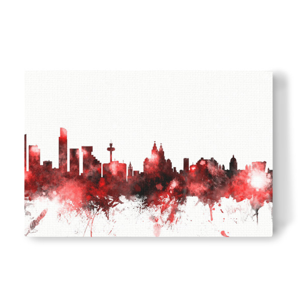 Leinwandbild "Liverpool England Skyline 4" artboxONE - Städte,Reise