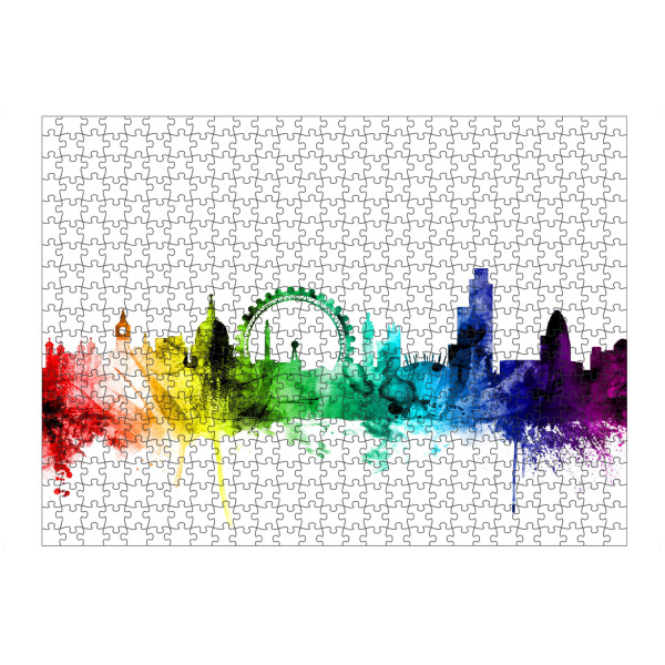 Puzzle Ravensburger "London England Skyline 5" artboxONE - Städte,Städte / London,Reise