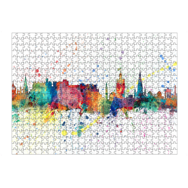 artboxONE Puzzle "Edinburgh Scotland Skyline" artboxONE - Städte,Reise