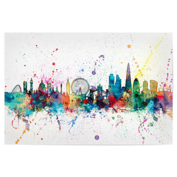 Poster "London England Skyline" artboxONE - Städte / London,Reise