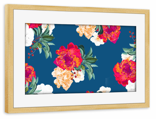 Poster mit Rahmen kiefer "Romancing Nature" artboxONE - Natur,Floral,Festivals