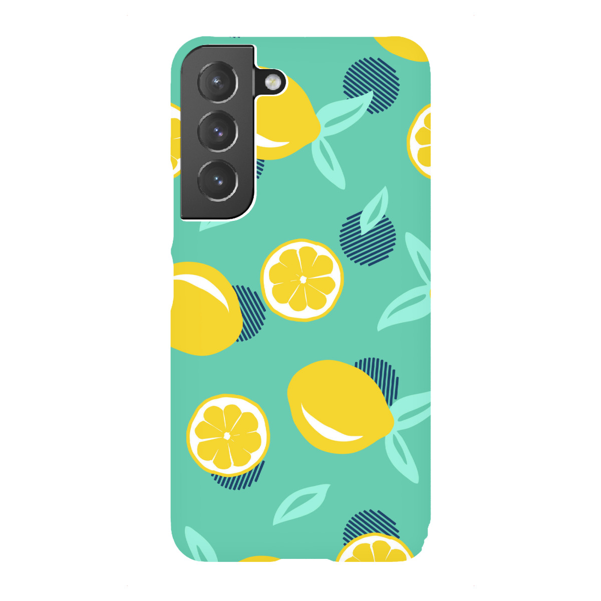 "Lemon dots"für Samsung Galaxy - Premium-Case Handyhülle artboxONE