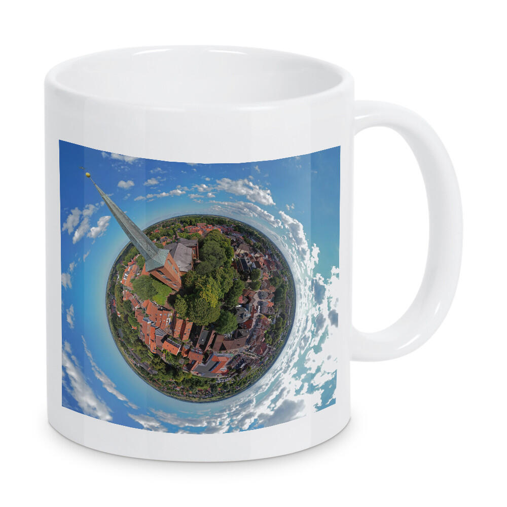 Tasse "St.-Magnus-Kirche (SW-Seite) Esens" artboxONE - Städte,Reise,Architektur,Reise / Strand und Meer,Städte / Weitere