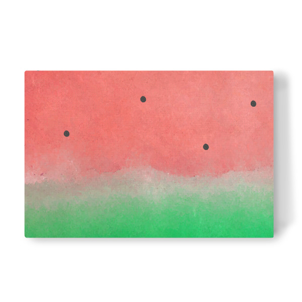 Leinwandbild "Watermelon Washout" artboxONE - Natur,Essen & Trinken / Obst & Gemüse,Festivals