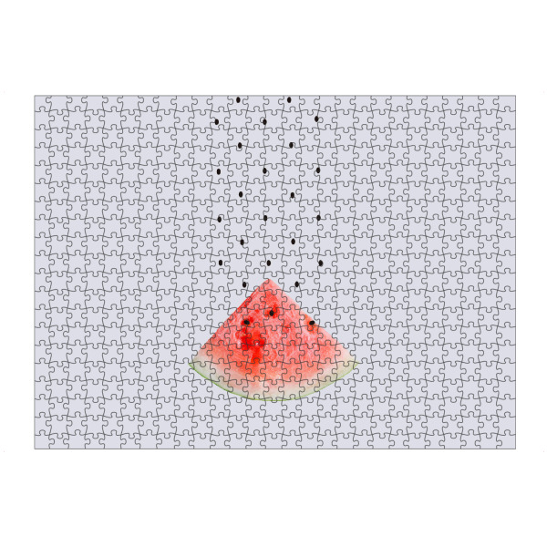 artboxONE Puzzle "Watermelon 3" artboxONE - Natur,Essen & Trinken / Obst & Gemüse,Festivals