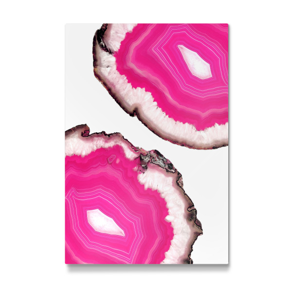 Galerie-Print "Double Pink Agate" 30x20 cm artboxONE