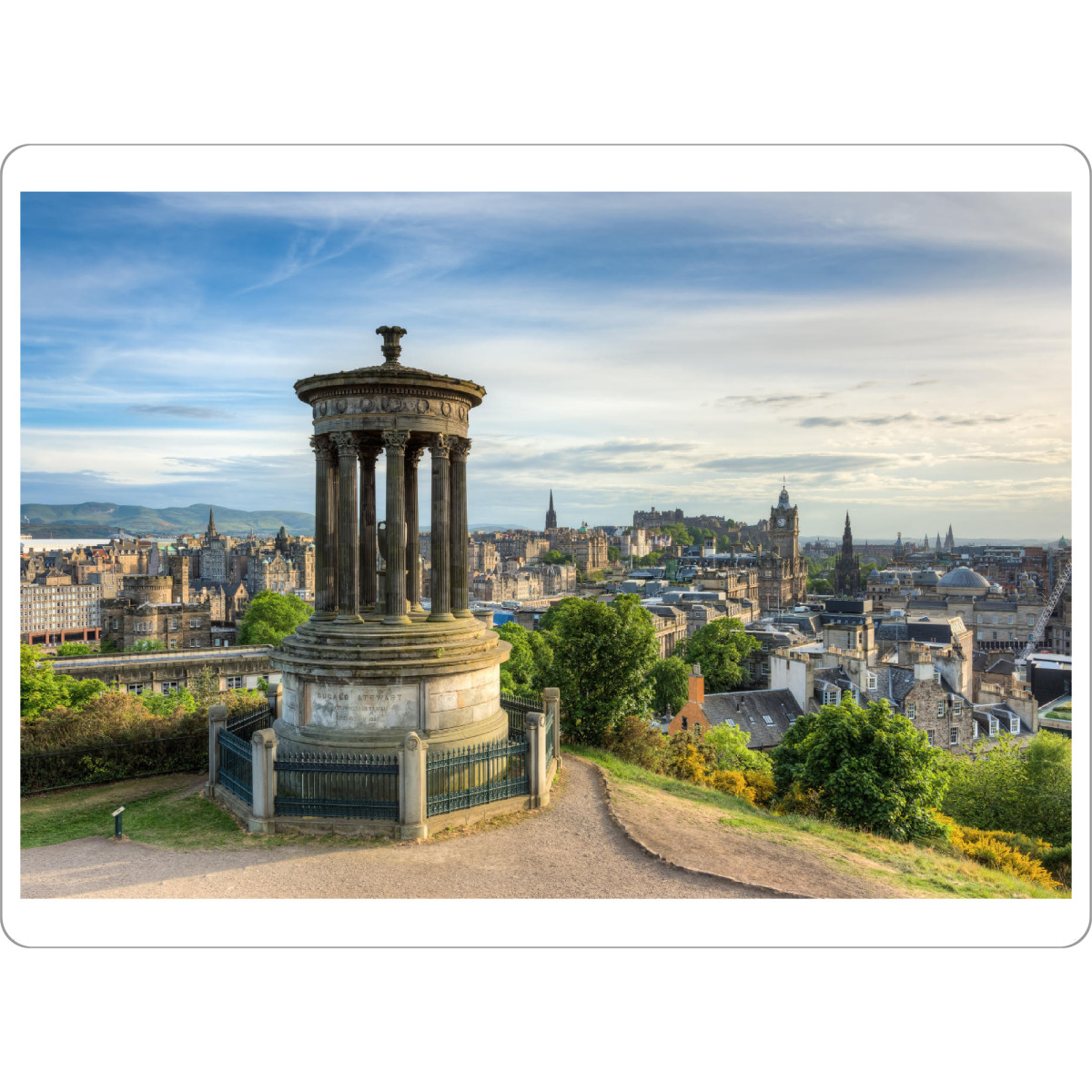 Tischset "Edinburgh Calton Hill" artboxONE - Reise,Architektur,Reise / Länder