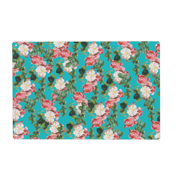 Holzbild "Juliet v2 2" artboxONE - Natur,Floral - Weinlese,Expressionismus,Mit blumen,Natur,Tropisch,Blüte,Blumen,Blätter,Rosen,Exotisch