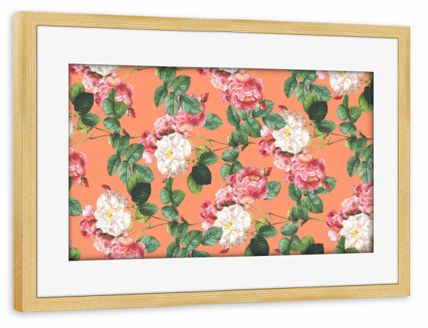 Poster mit Rahmen kiefer "Juliet" artboxONE - Natur,Floral,Festivals