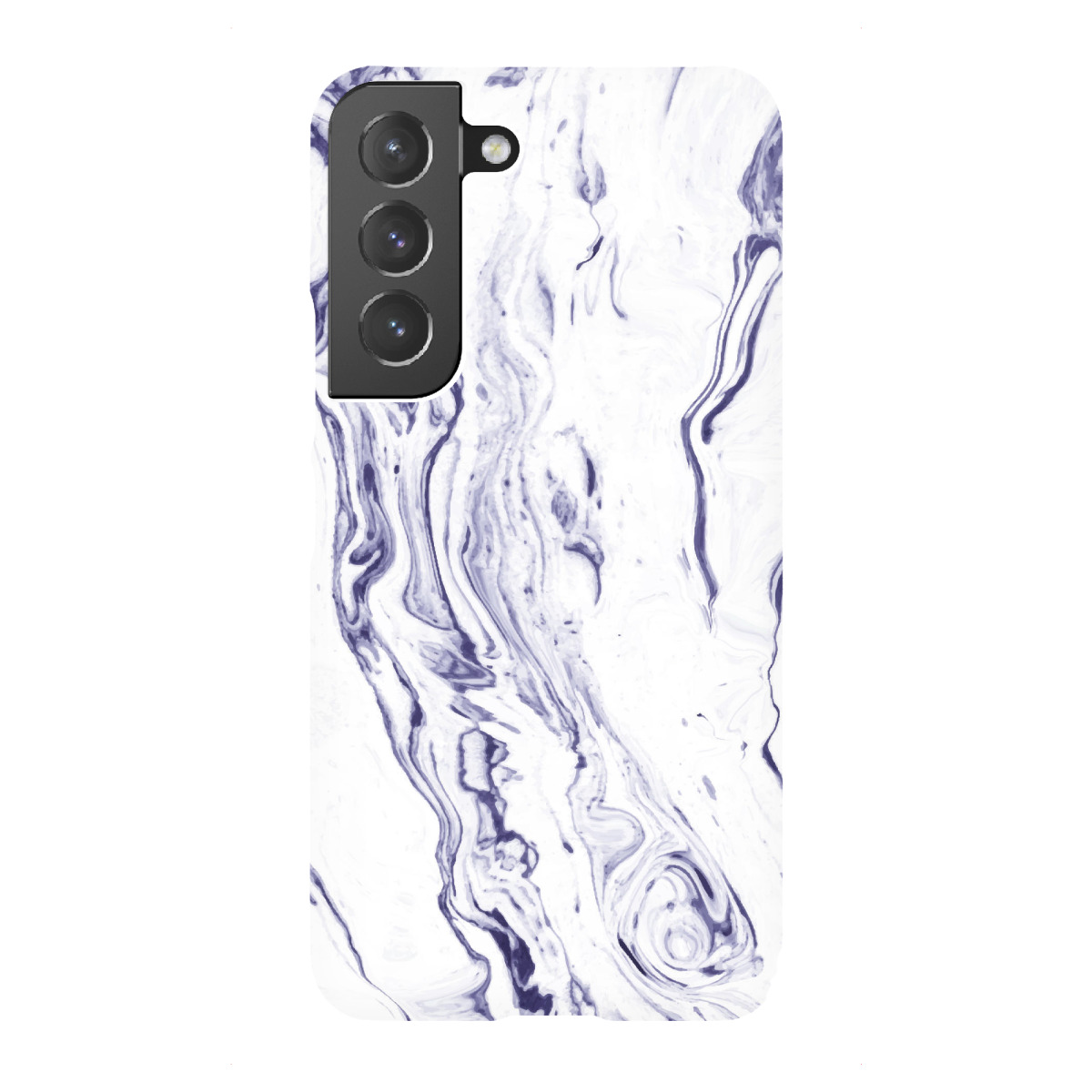 Samsung Galaxy "Navy Blue Marble" Premium-Case Handyhülle artboxONE