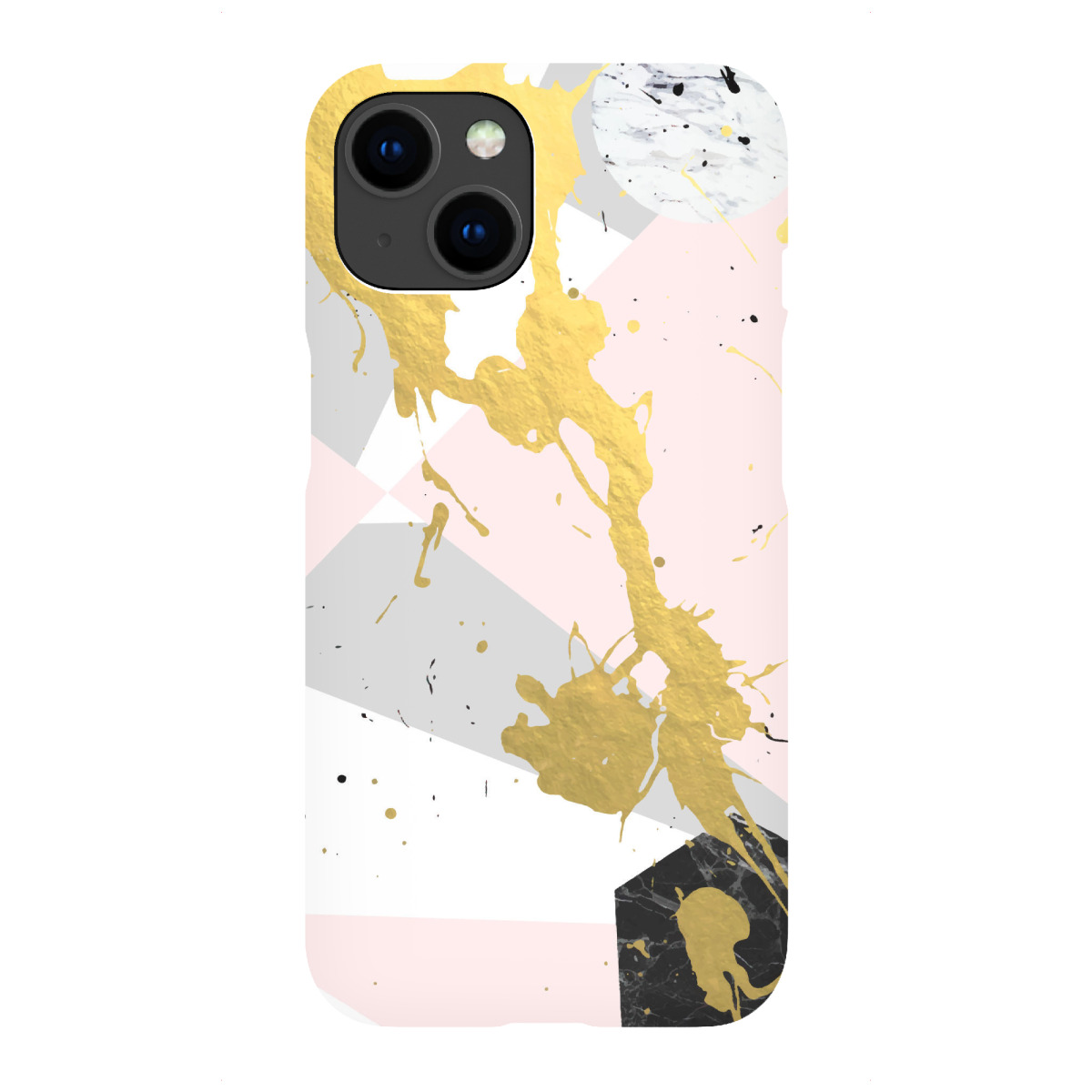 "Gold Splatter"für iPhone - Premium-Case Handyhülle artboxONE