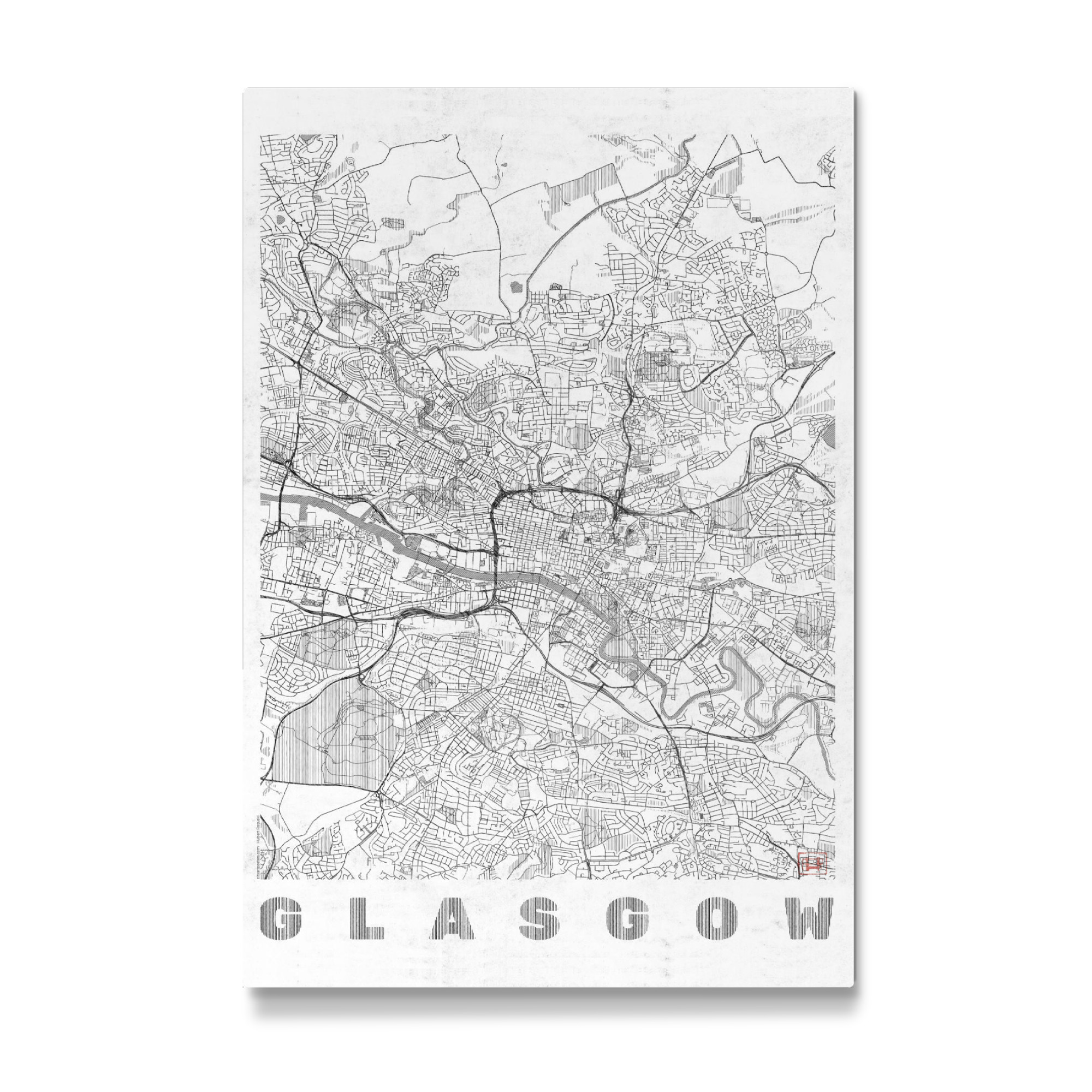 Galerie-Print "Glasgow Großbritannien" 30x20 cm artboxONE