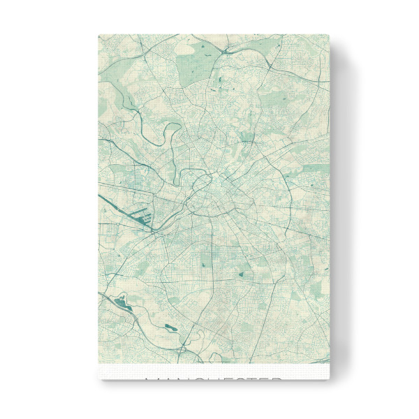 Leinwandbild "Manchester Großbritannien 02" artboxONE - Städte,Kartografie