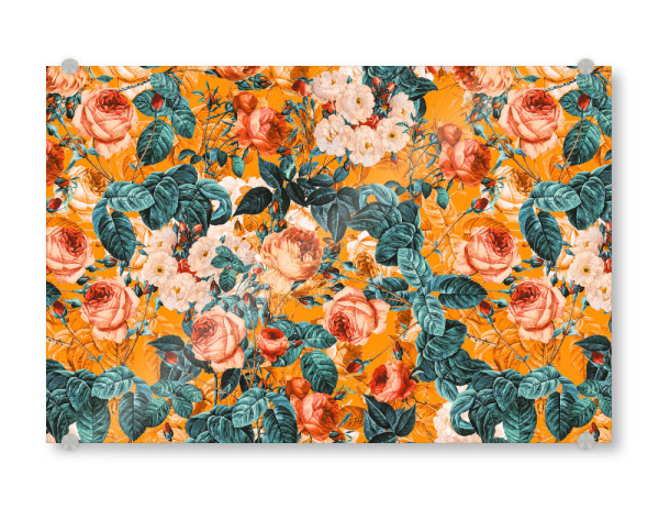 Acrylglasbild "SUMMER GARDEN III" artboxONE - Floral,Festivals