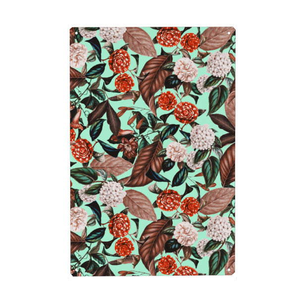 Holzbild "Summer Botanical Garden VII" artboxONE - Floral,Festivals