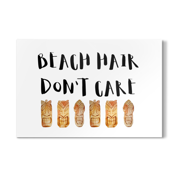 Galerie-Print "Beach Hair Don't Care" 30x20 cm artboxONE