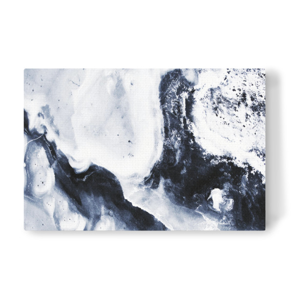 Leinwandbild "Drown" artboxONE - Abstrakt,Marmor - Realismus,Wasser,Eis,Natur,Gletscher,Marmor,Exotisch