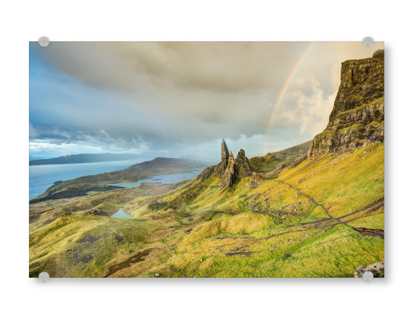 Acrylglasbild "The Old Man of Storr, Isle of Skye, Schottland" artboxONE - Natur,Reise,Reise / Länder