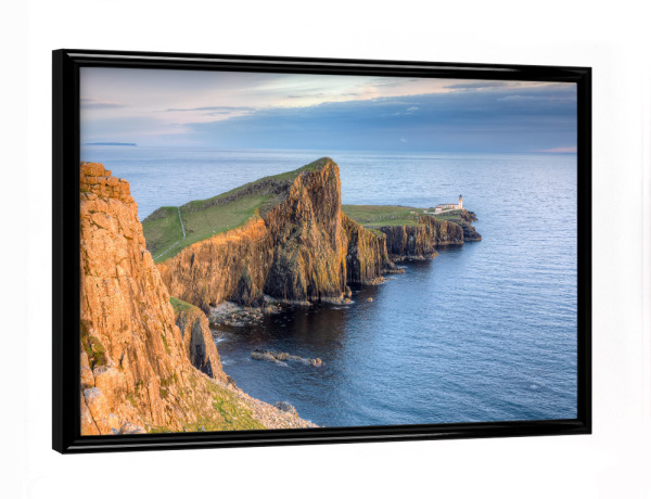 Poster mit schwarzem Rahmen "Neist Point, Isle of Skye, Schottland" artboxONE - Natur,Reise,Reise / Länder
