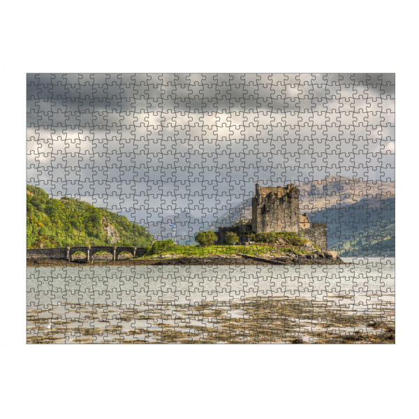 Puzzle Ravensburger "Eilean Donan Castle Schottland" artboxONE - Reise,Architektur,Reise / Länder