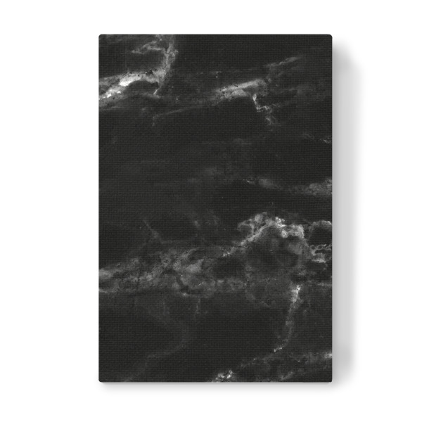Leinwandbild "Black Marble" artboxONE - Abstrakt,Schwarzweiß,Geometrie,Marmor - Marmor,Mamor,Schwarz,Weiß,Schwarz,Weiß,Edel,Struktur,Struktur
