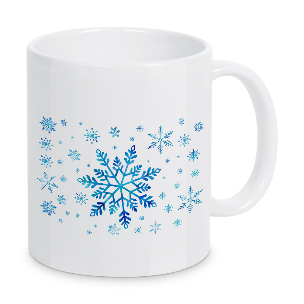 Tasse "Tanzende Schneeflocken" artboxONE - Weihnachten