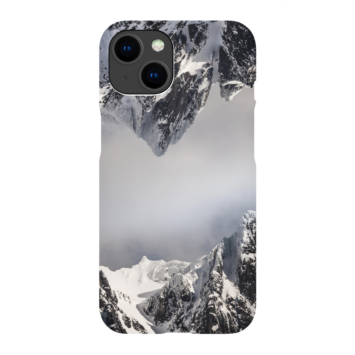 "Mountain Chains V"für iPhone - Premium-Case Handyhülle artboxONE