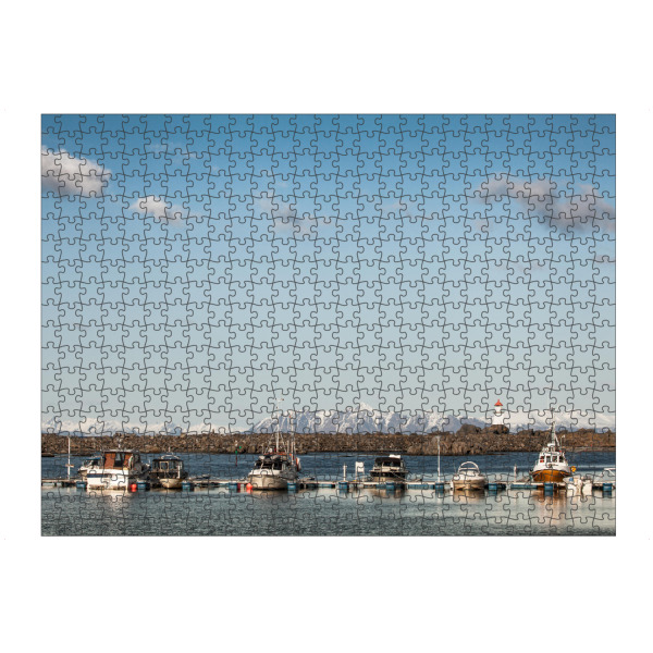 artboxONE Puzzle "Lofoten Boats" artboxONE - Natur,Reise,Reise / Strand und Meer,Reise / Länder