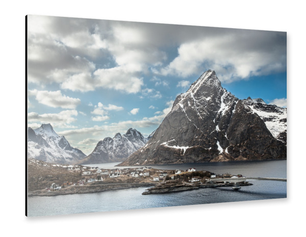 Alu-Dibond "Lofoten III" 30x20 cm artboxONE