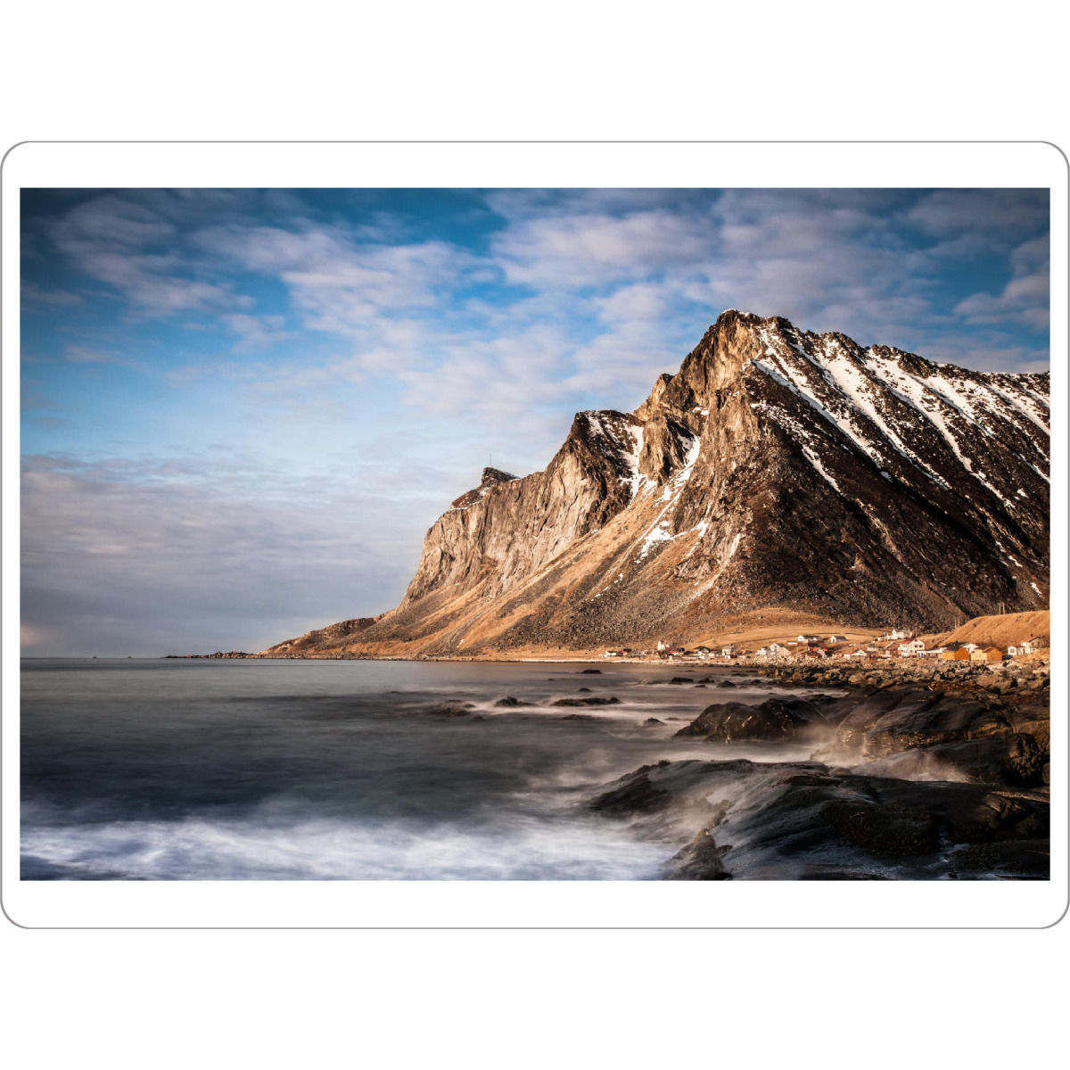 Tischset "Küstenlandschaft" artboxONE - Natur,Reise,Reise / Strand und Meer,Reise / Länder