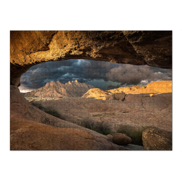 Puzzle Ravensburger "Spitzkoppe Felsbogen" artboxONE - Natur,Reise,Reise / Afrika