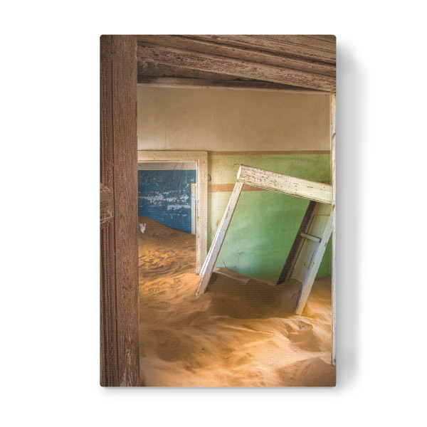 Leinwandbild "Kolmanskop No2" artboxONE - Natur,Reise,Architektur,Geometrie,Reise / Afrika