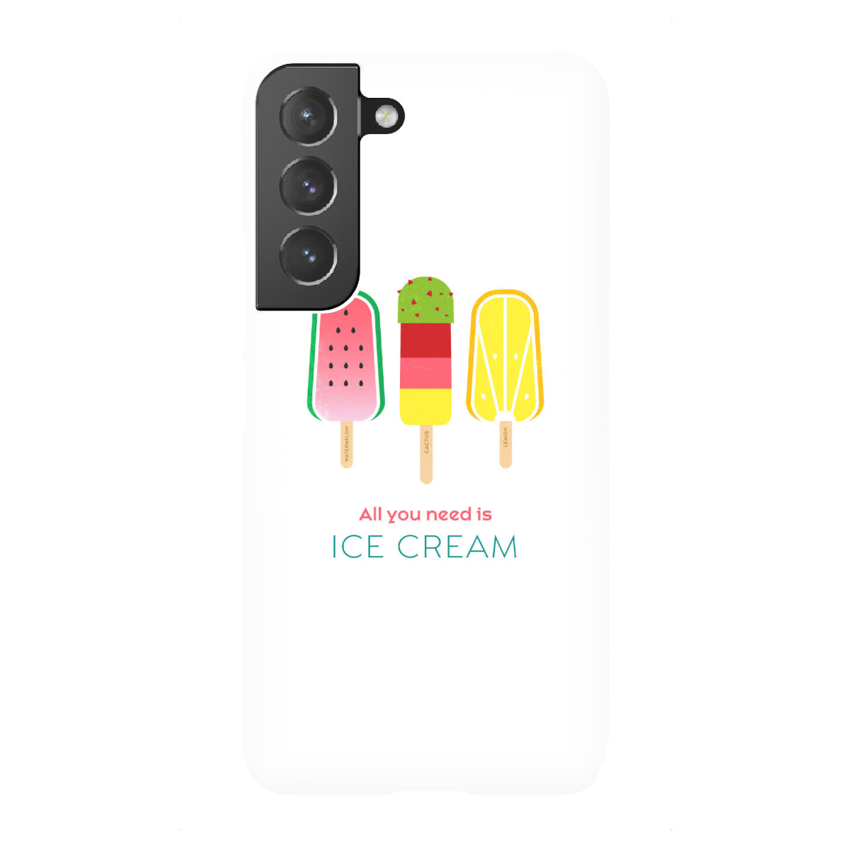 "All you need is ice cream"für Samsung Galaxy - Premium-Case Handyhülle artboxONE