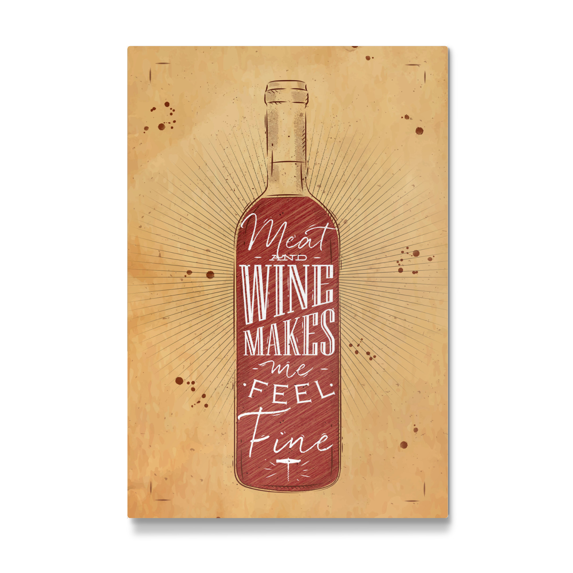 Galerie-Print "Meat and Wine 01" 30x20 cm artboxONE