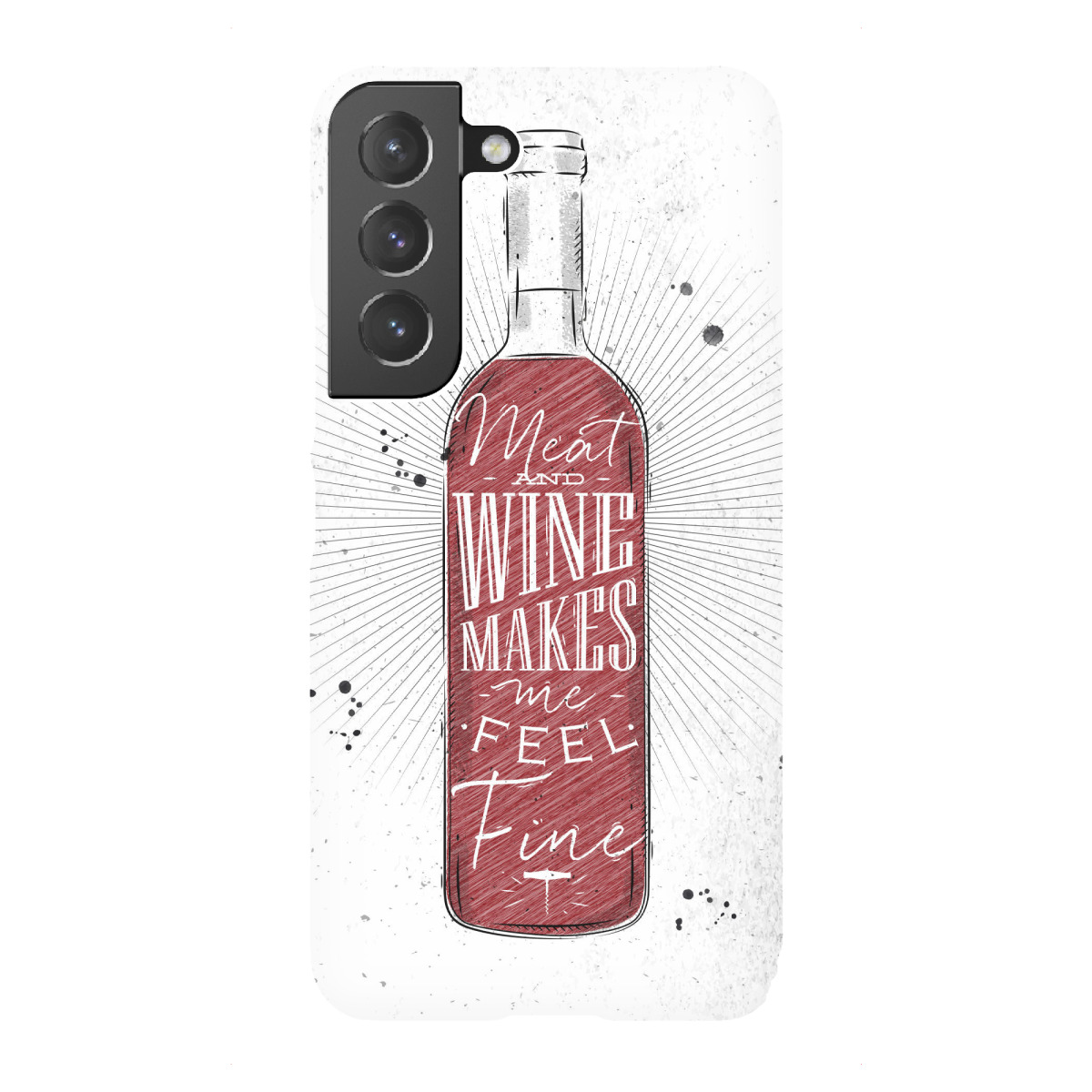 Samsung Galaxy "Meat and Wine 02" Premium-Case Handyhülle artboxONE