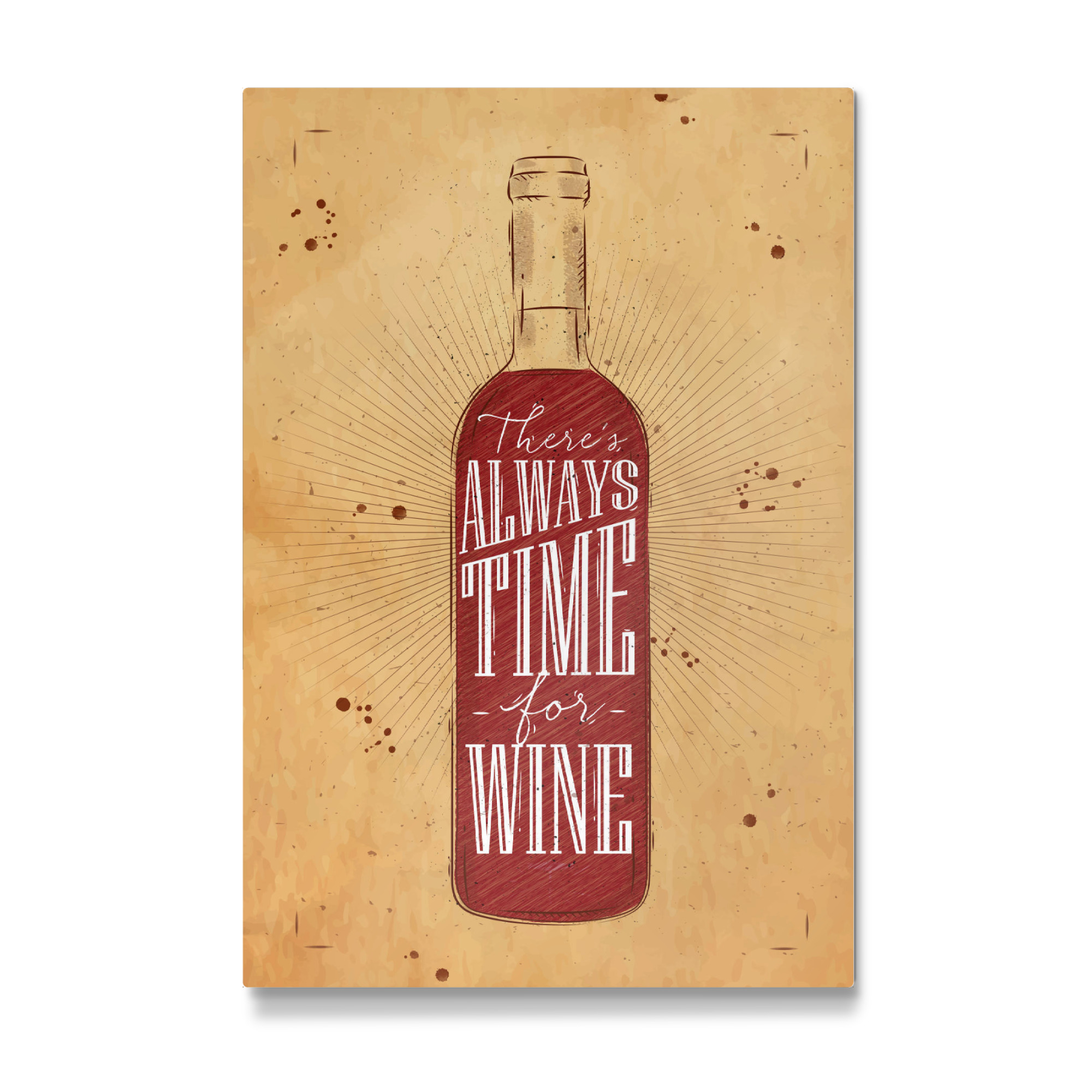 Galerie-Print "Always Time for Wine 02" 75x50 cm artboxONE