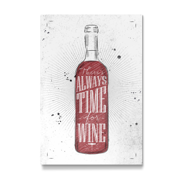 Galerie-Print "Always Time for Wine 01" 30x20 cm artboxONE