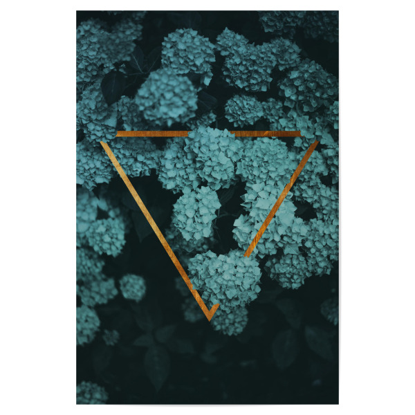 Poster "Bloom 01" artboxONE - Natur,Floral,Abstrakt,Geometrie,Festivals