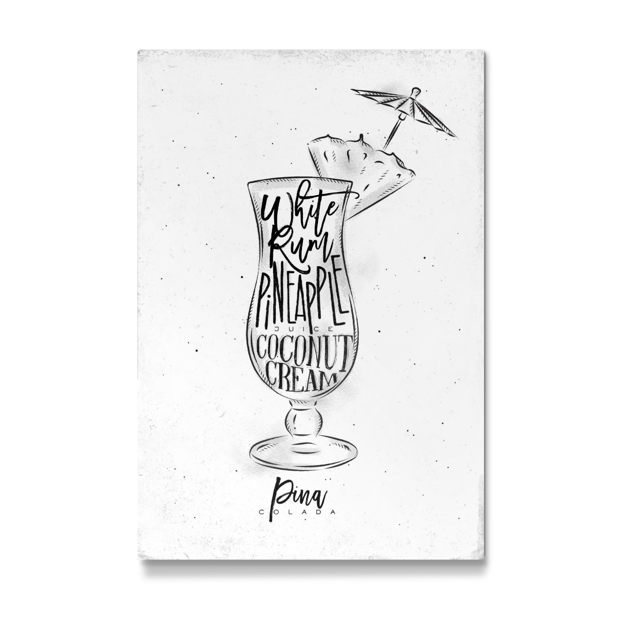 Galerie-Print "Pina colada cocktail" 30x20 cm artboxONE