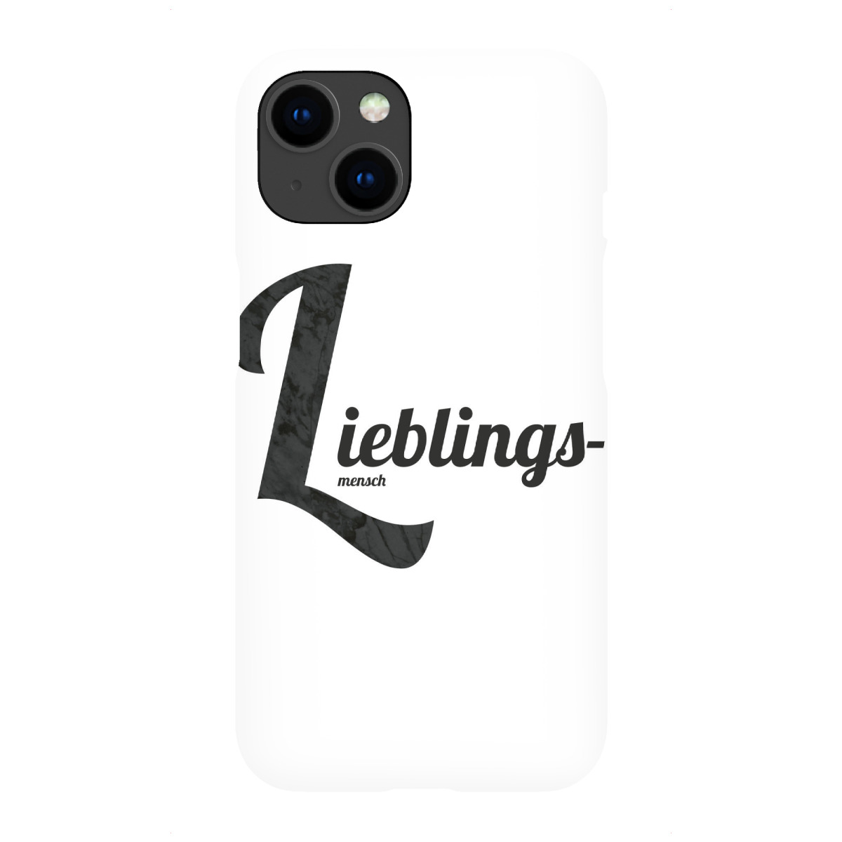 "Lieblingsmensch 2"für iPhone - Premium-Case Handyhülle artboxONE
