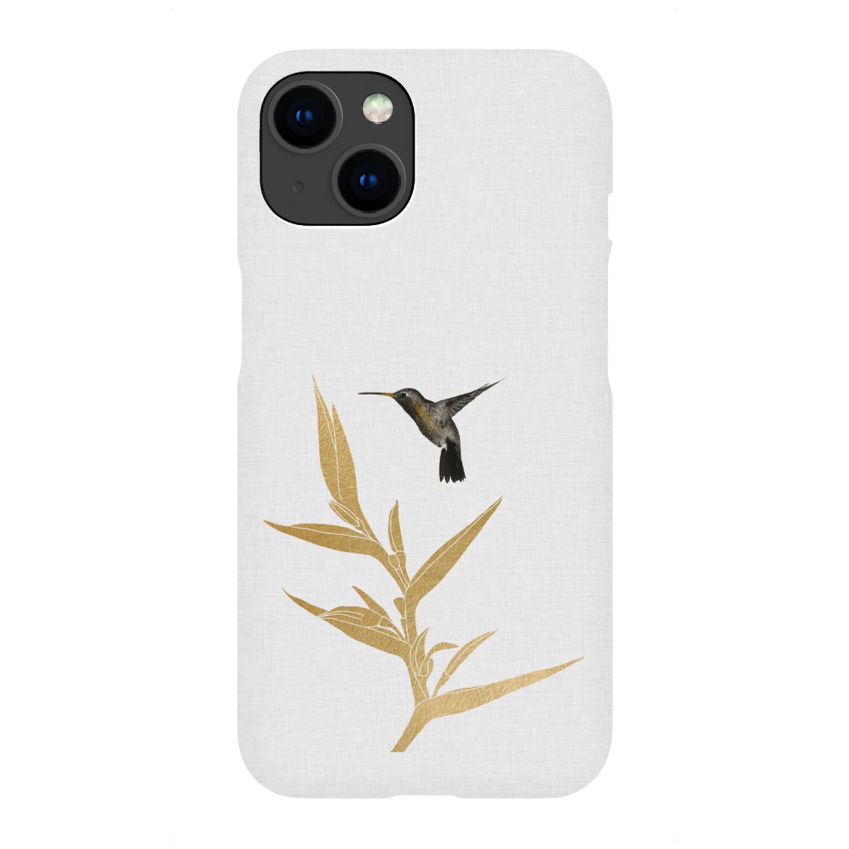 "Golden Kolibri"für iPhone - Premium-Case Handyhülle artboxONE