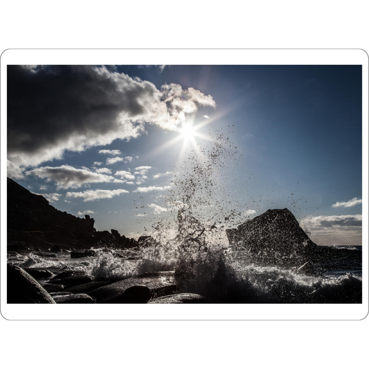 Tischset "Boiling Ocean" artboxONE - Natur,Reise,Reise / Länder