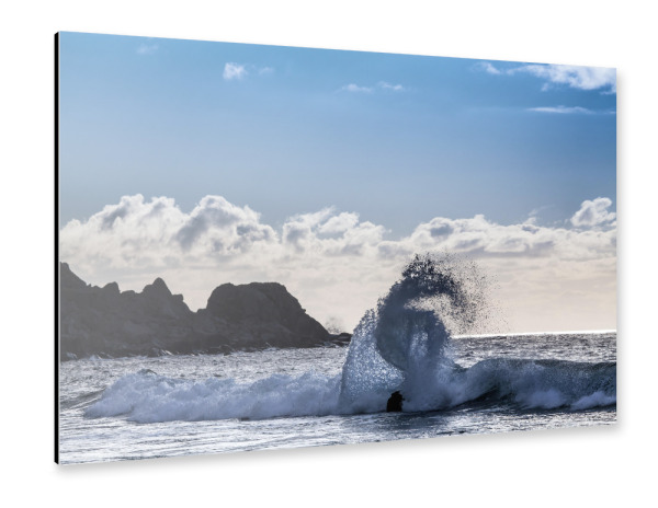 Alu-Dibond "Wellentanz" 30x20 cm artboxONE