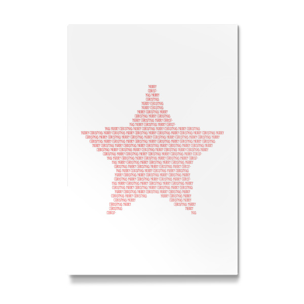 Galerie-Print "Text Art MERRY CHRISTMAS" 30x20 cm artboxONE