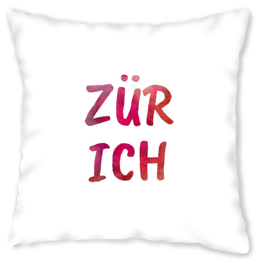 Zürich Aquarell Bunt
