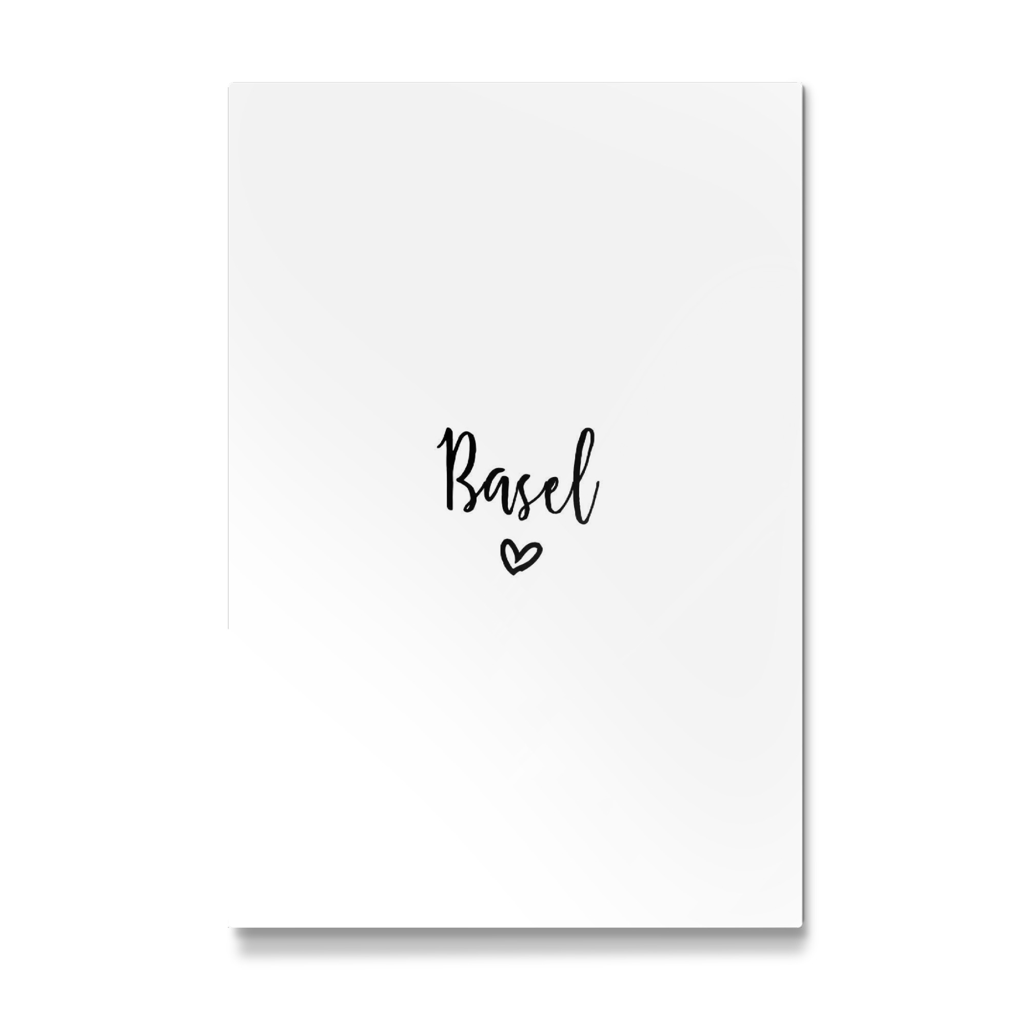 Galerie-Print "I Heart Basel" 30x20 cm artboxONE