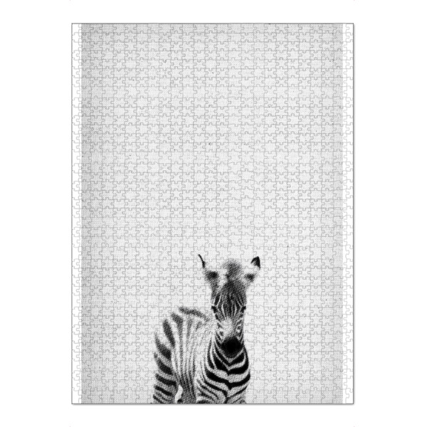 Puzzle Ravensburger "Zebra 06" artboxONE - Natur,Für Kinder,Tiere,Schwarzweiß - Zebra,Zoo,Natur,Tier,Afrika,Dschungel,Dessert,Savanne - Bild Zebra