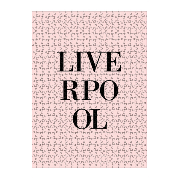 artboxONE Puzzle "Liverpool Rosa" artboxONE - Städte,Typografie,Städte / Weitere