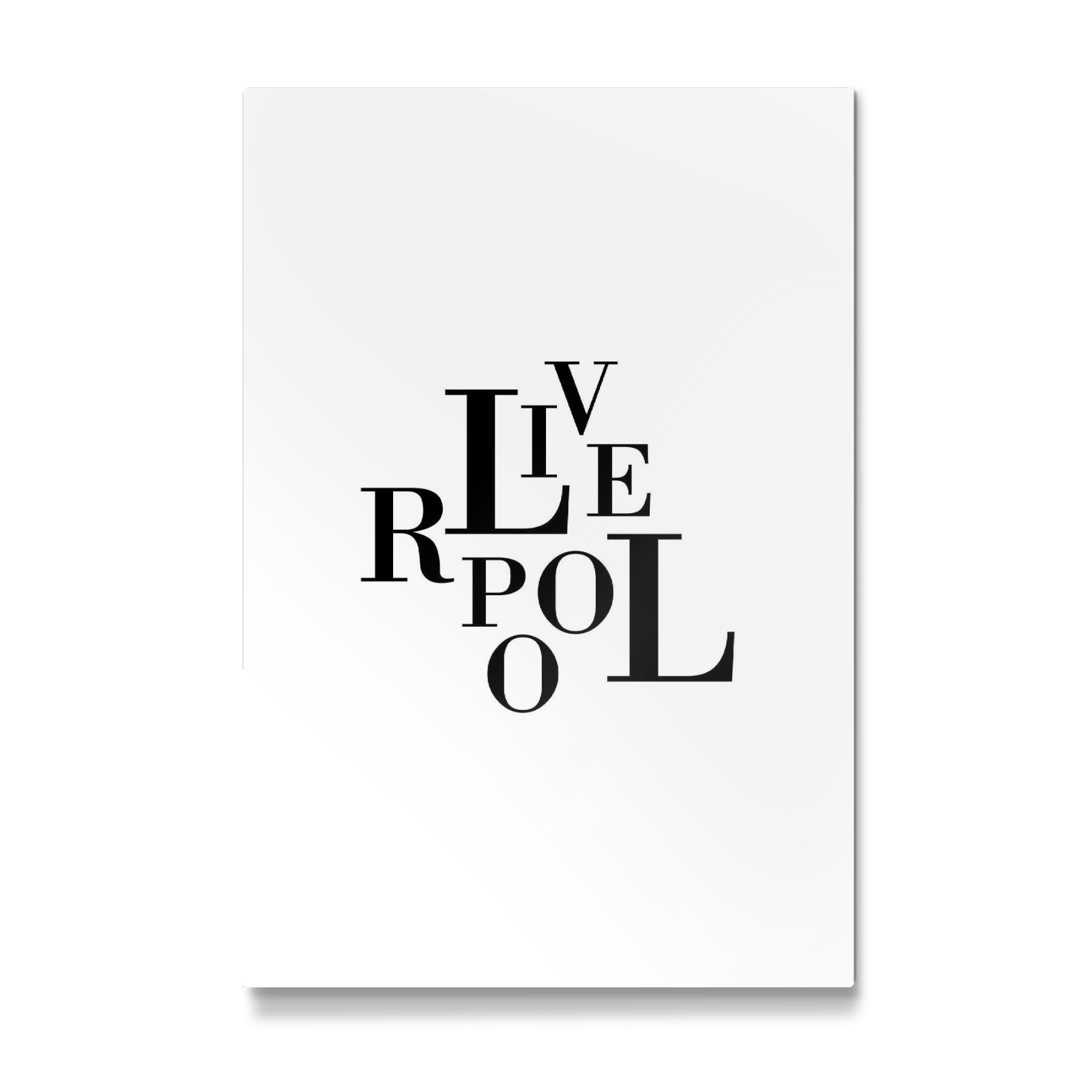 Galerie-Print "Liverpool Buchstabensalat" 30x20 cm artboxONE