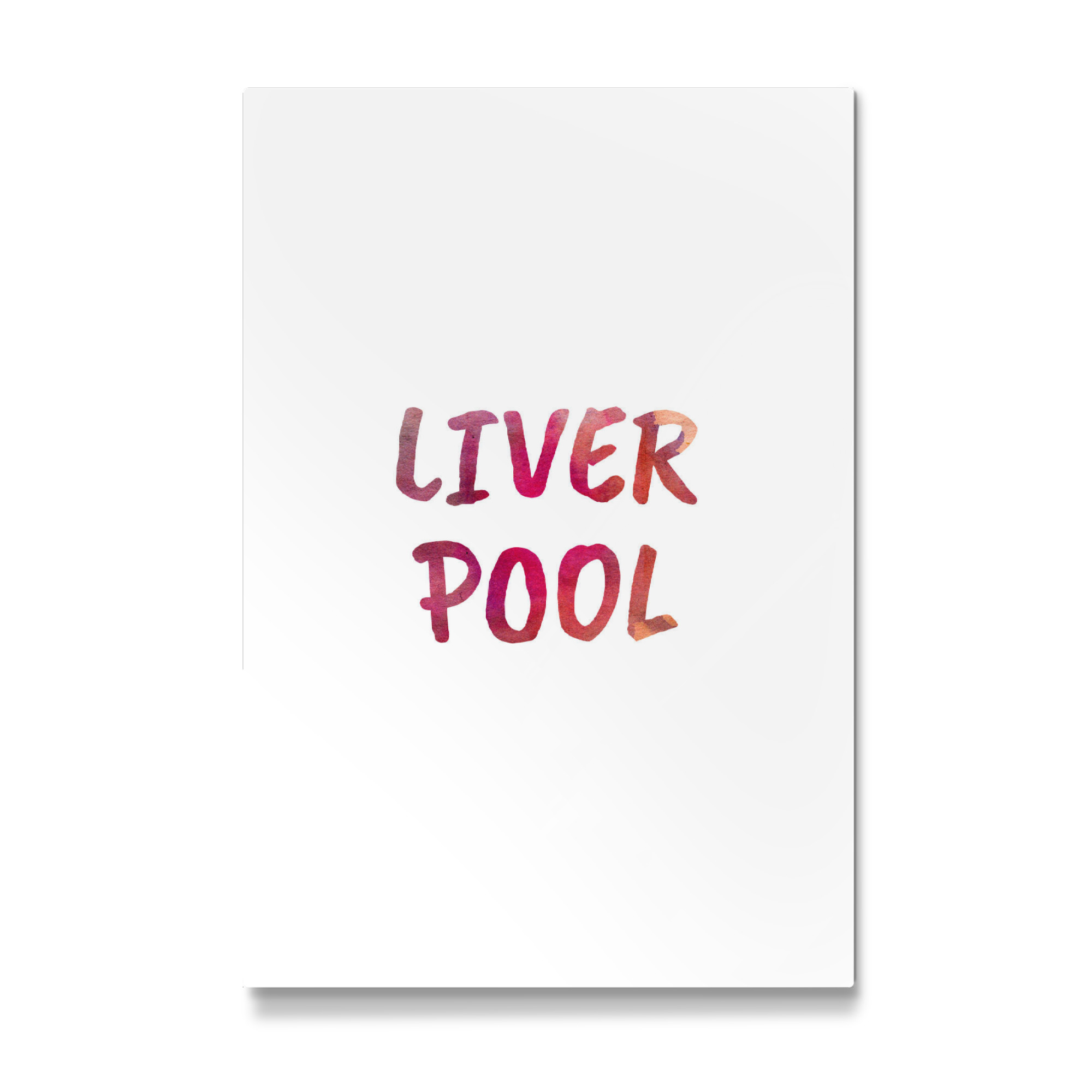Galerie-Print "Liverpool Aquarell Bunt" 30x20 cm artboxONE